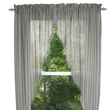Gristmill - Gray Romantic Swag Unlined RS520012U - The Fox Decor